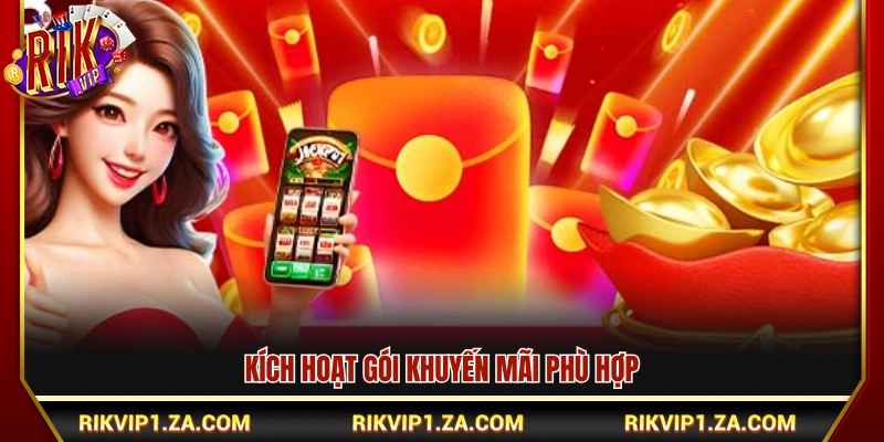 Lựa chọn gói ưu đãi tương ứng